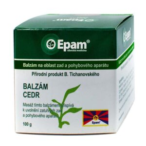 Zeder – Balsam Epam – für Rücken und Bewegungsapparat 100 g